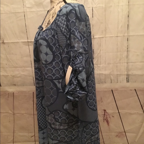 Italy 🌸SOLD🌸 Moda Women’s Blue Dress - Picture 2 of 7